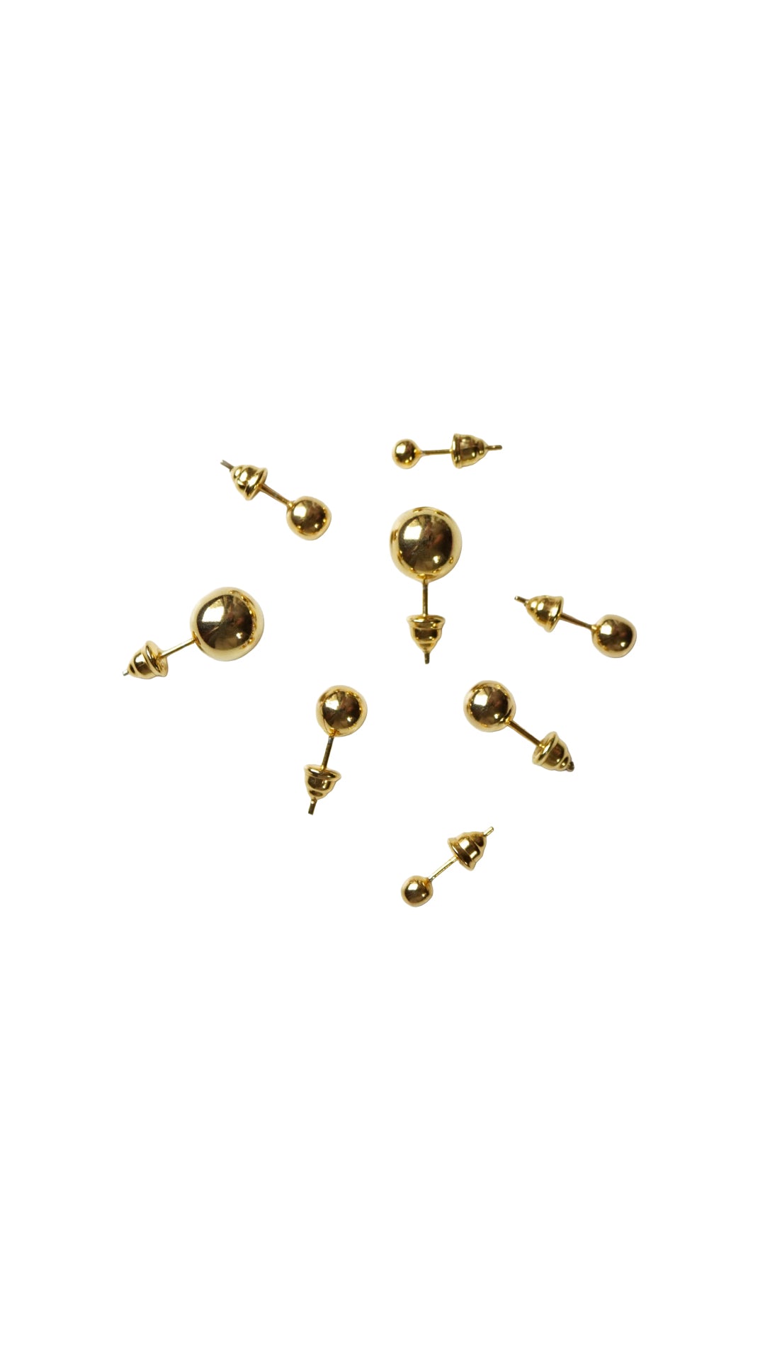 Gold Top Küpe