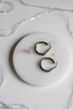 Silver Halka Küpe