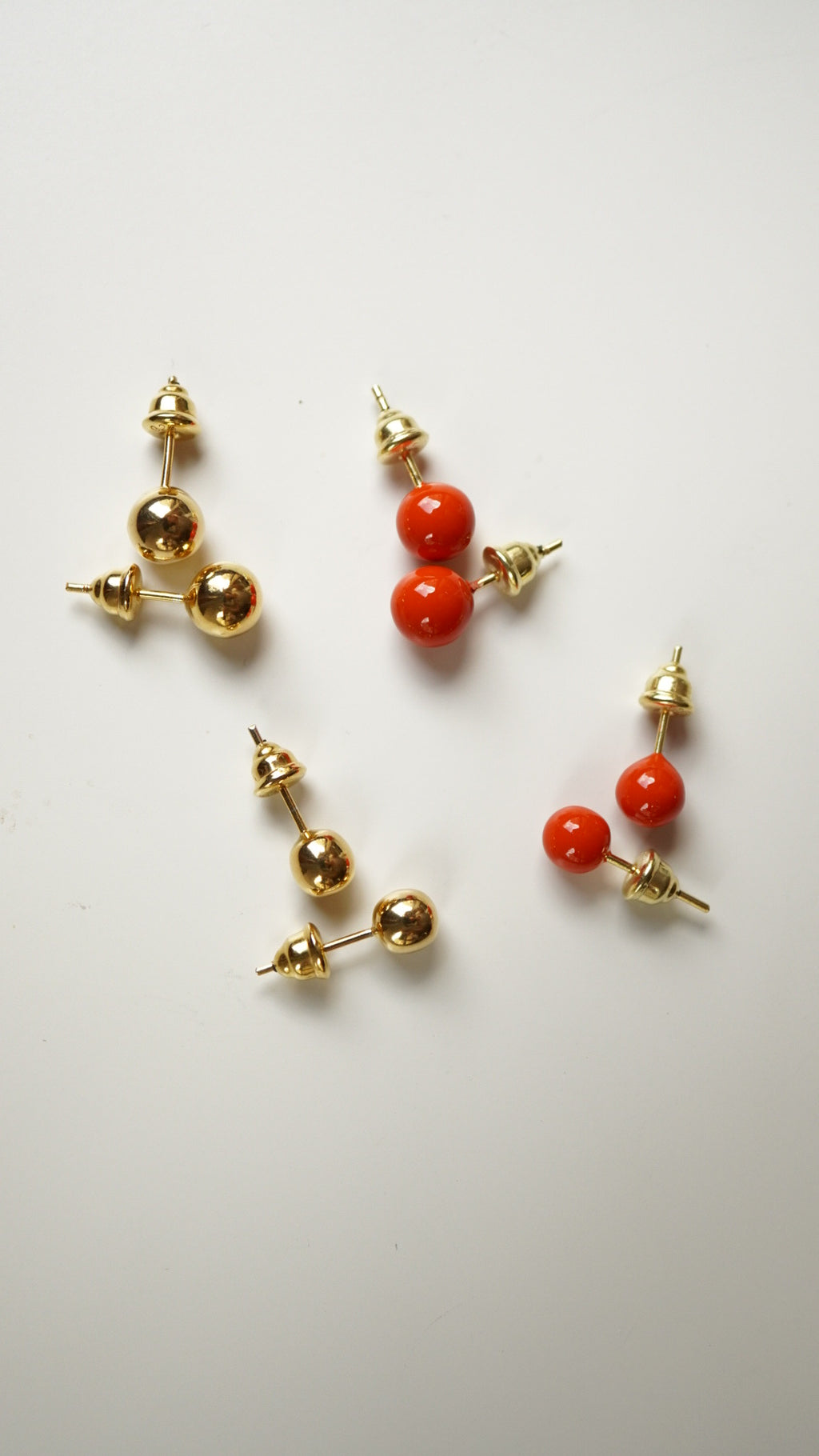 Gold Top Küpe