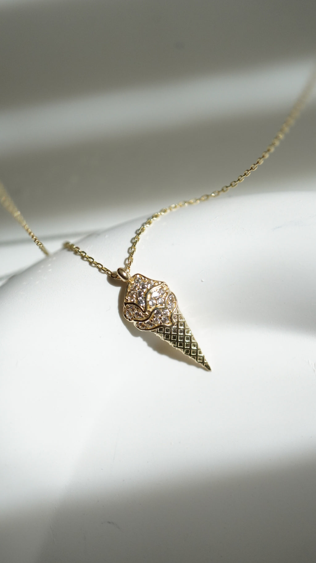 Külahta Dondurma Kolye - 14k Gold