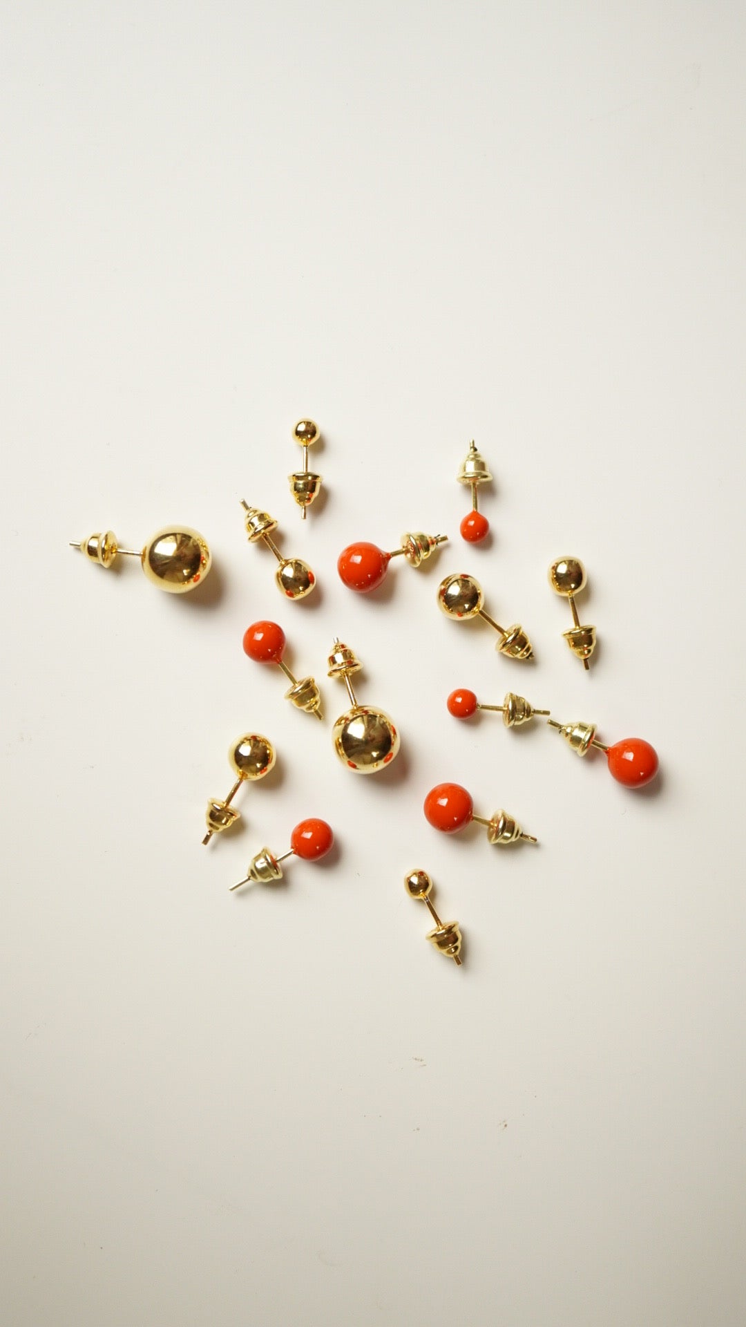 Gold Top Küpe