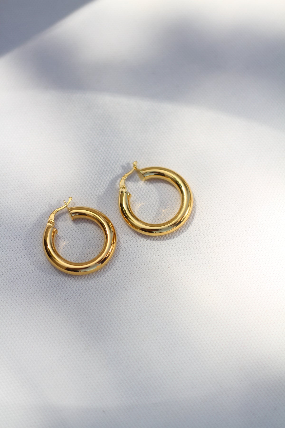Gold Halka Küpe