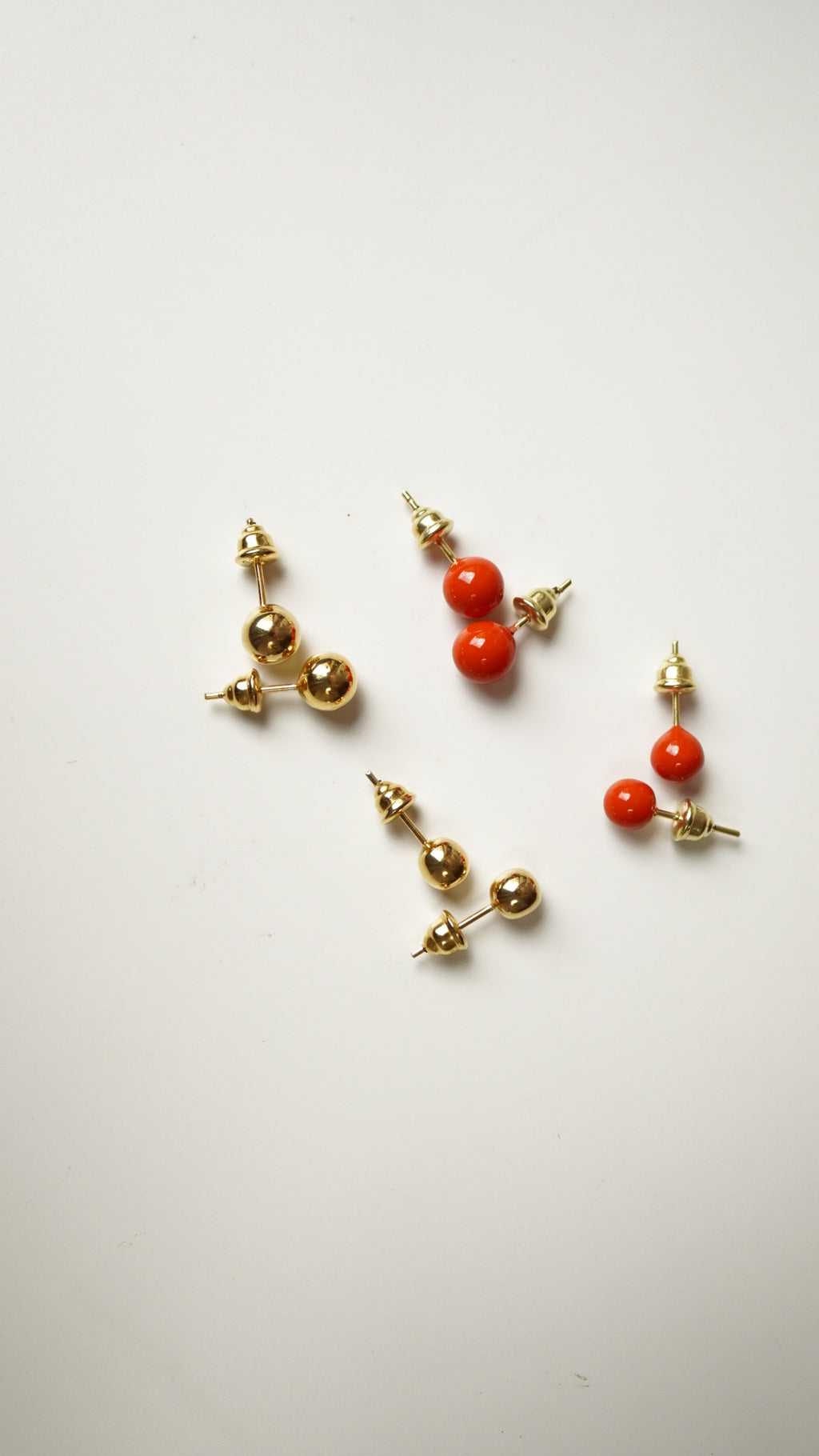 Gold Top Küpe
