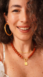 Gold Halka Küpe