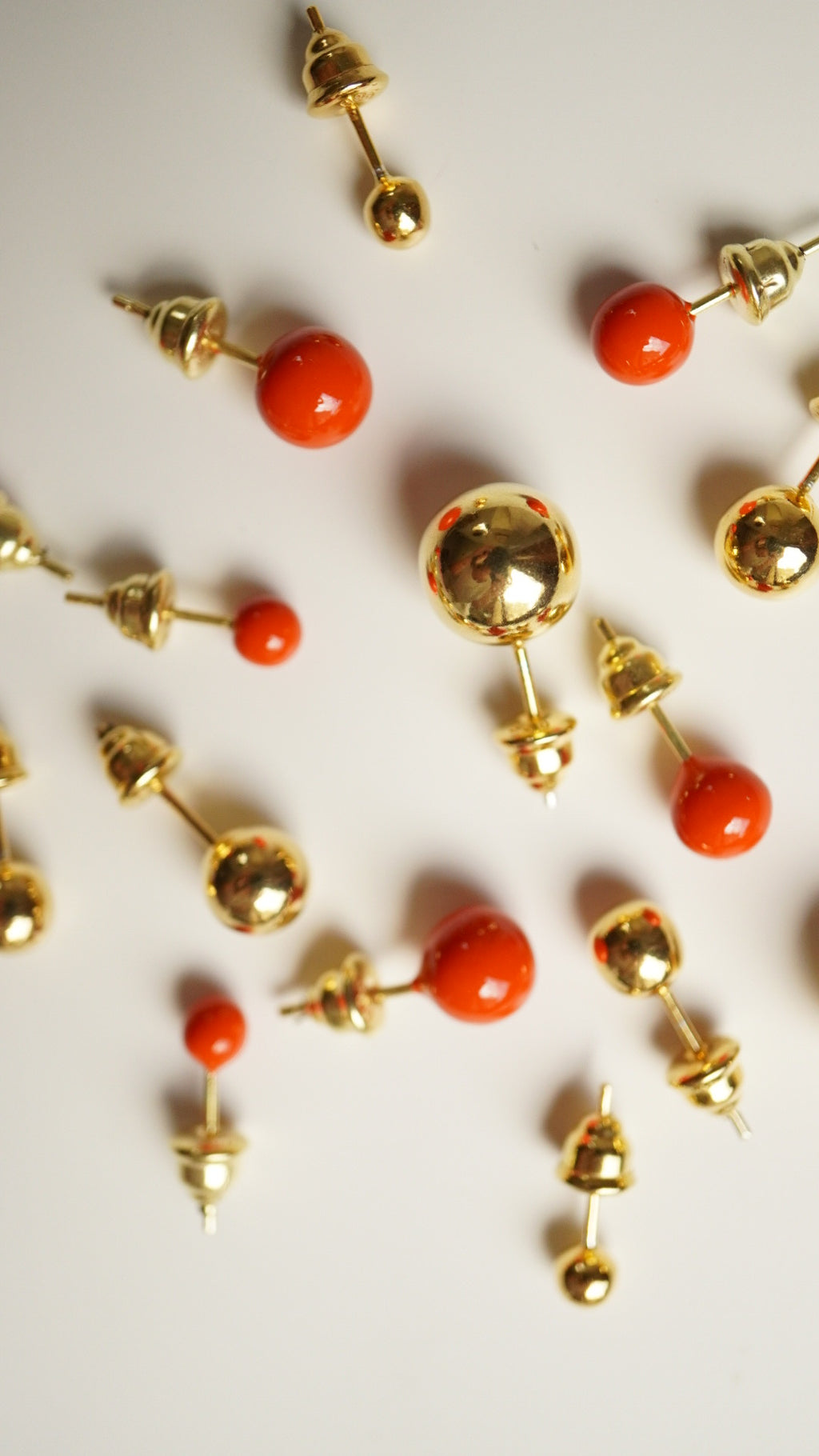 Gold Top Küpe