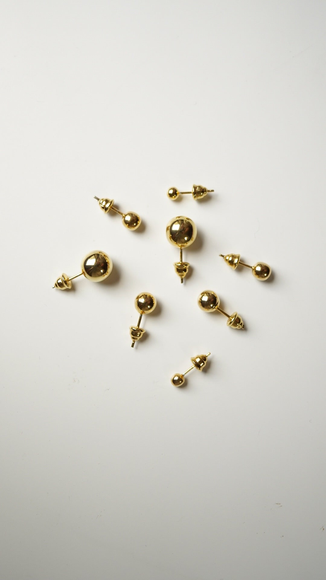 Gold Top Küpe