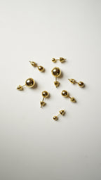 Gold Top Küpe