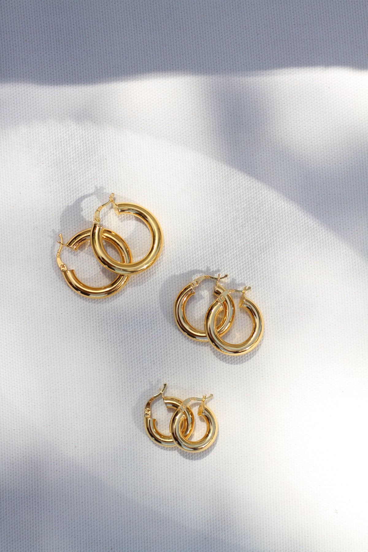 Gold Halka Küpe