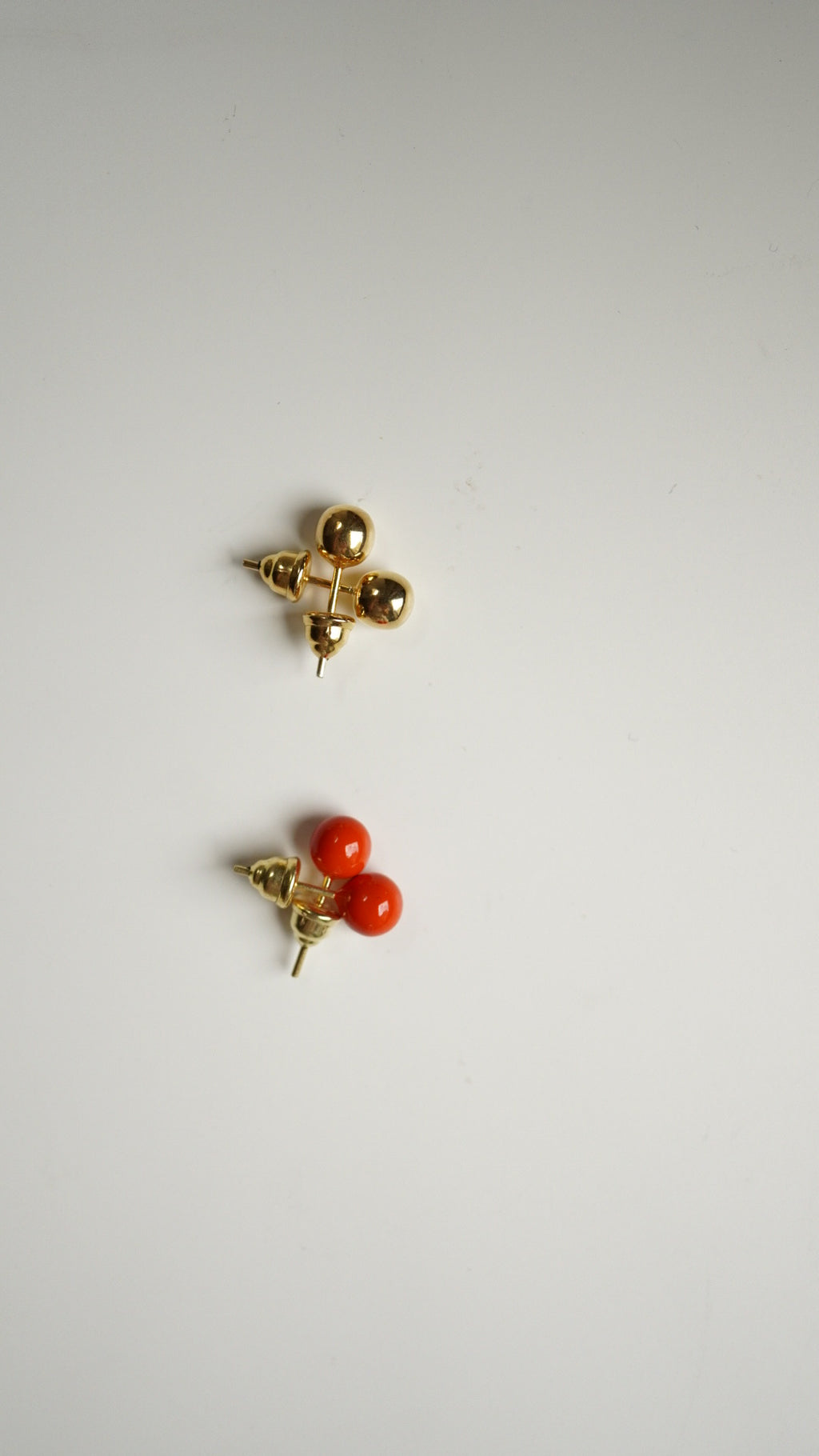 Gold Top Küpe