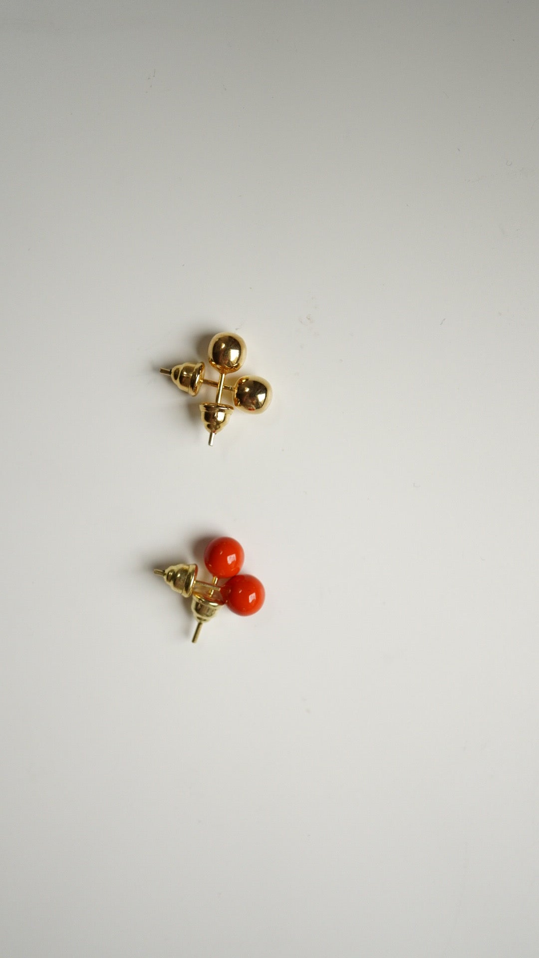 Gold Top Küpe
