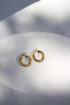 Gold Halka Küpe