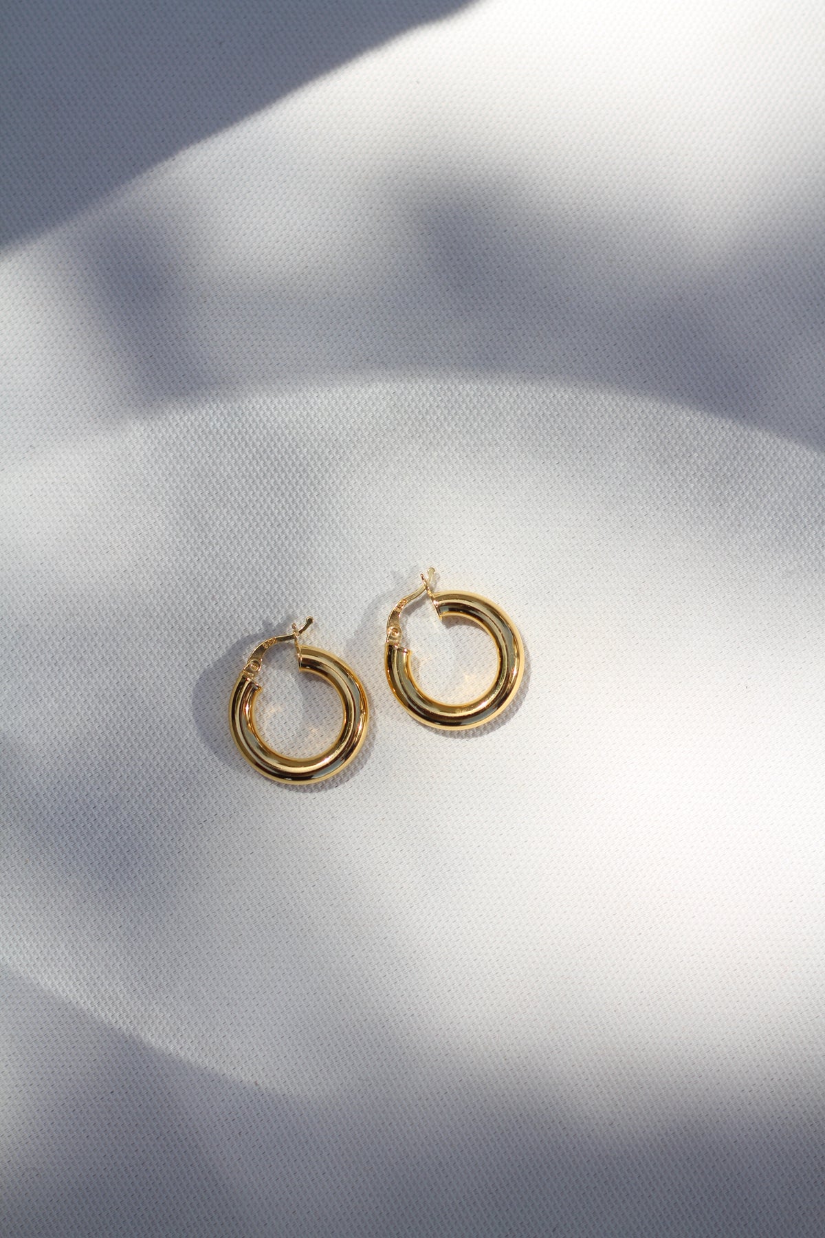 Gold Halka Küpe