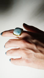 Larimar Yüzük