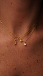 Necklet Göz Tek Taşlı Kolye