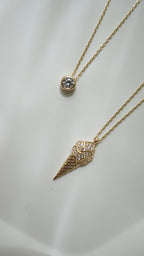 Külahta Dondurma Kolye - 14k Gold