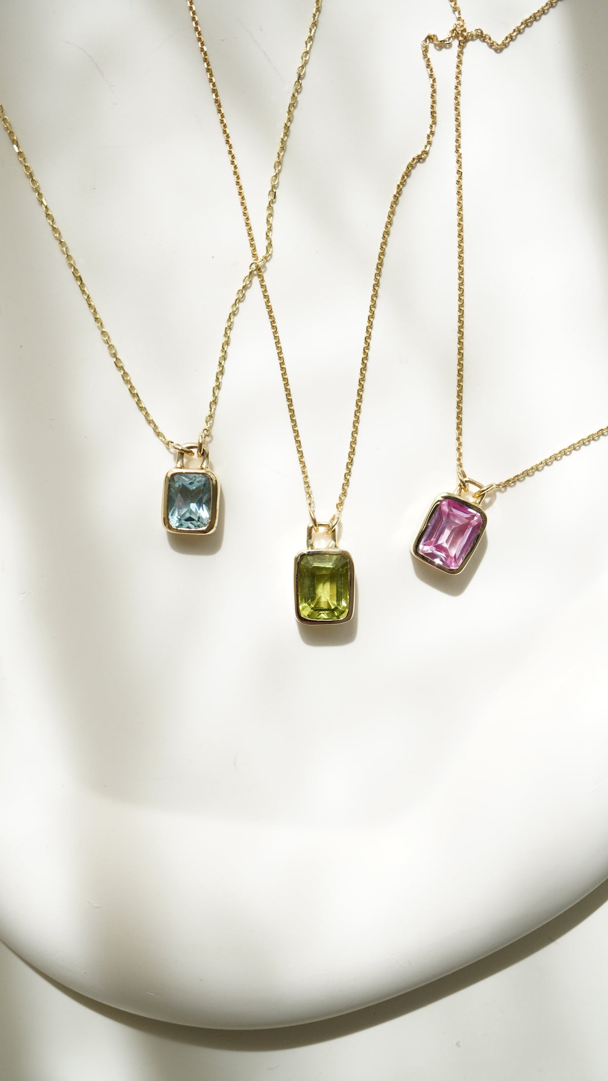 Moss Kolye - 14k Gold