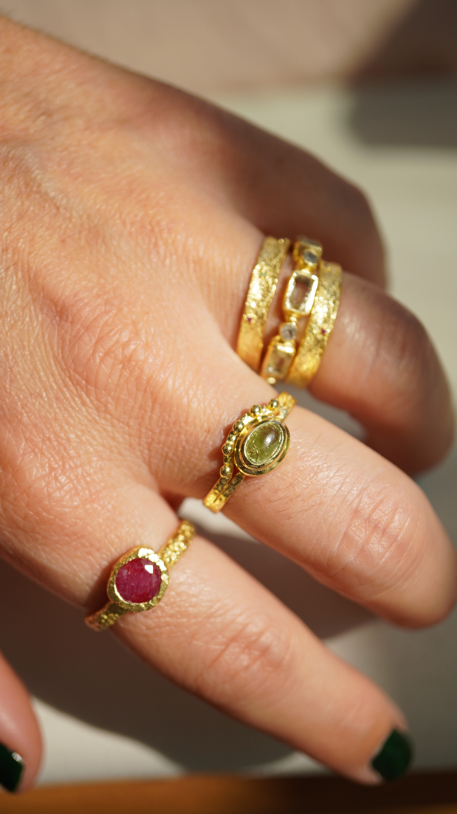 Piano - Gold Crown and Tourmaline